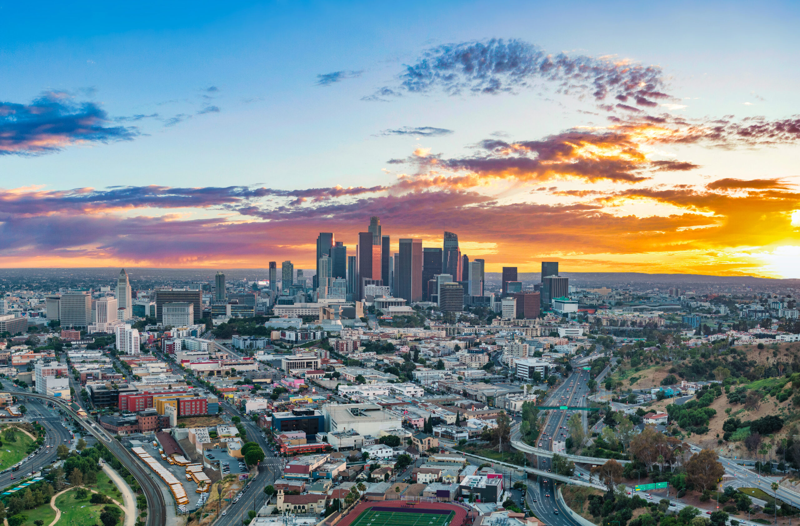 Burbank / Los Angeles sunset